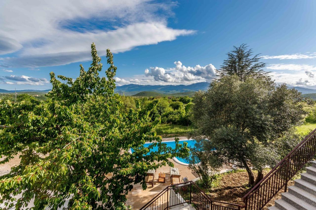 Villa Casa Di Oliva-House With Heated Pool & Jacuzzi In Trilj, Croatia Exterior foto